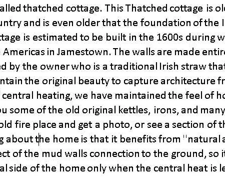 The Thatchers Holiday home *